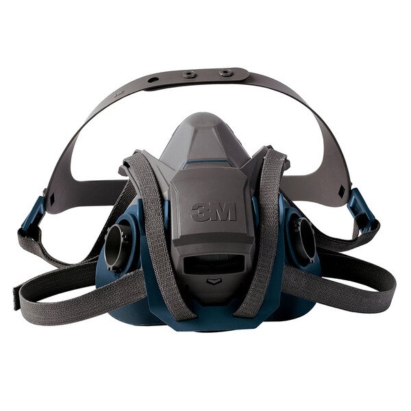 Image of 3M 6503QL Rugged Comfort Quick Latch Half Face Respirator L